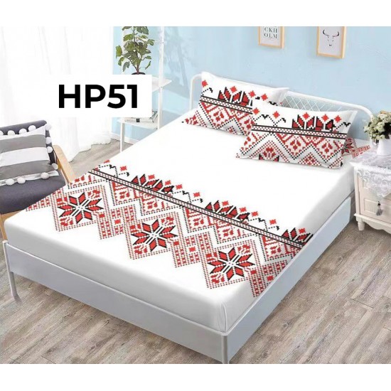 CEARCEAF CU ELASTIC - 2 FETE PERNA (180X200cm) COD HP51