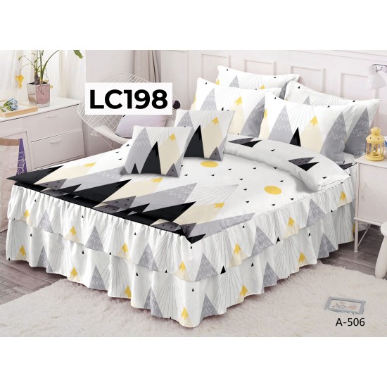 LENJERIE CU VOLANE PREMIUM FINET 6 PIESE COD LC198 LENJERIE CU VOLANE PREMIUM FINET 6 PIESE COD LC198