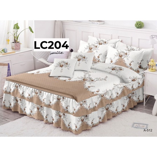 LENJERIE CU VOLANE PREMIUM FINET 6 PIESE COD LC204 LENJERIE CU VOLANE PREMIUM FINET 6 PIESE COD LC204