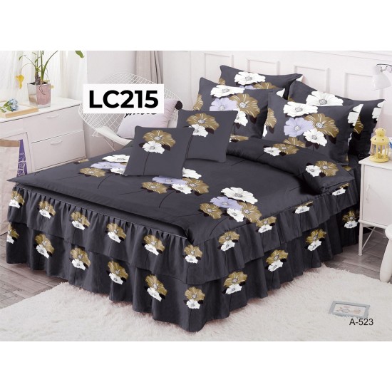LENJERIE CU VOLANE PREMIUM FINET 6 PIESE COD LC215 LENJERIE CU VOLANE PREMIUM FINET 6 PIESE COD LC215
