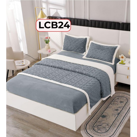 Lenjerie de pat cocolino cu elastic COD LCB24 Lenjerie de pat cocolino cu elastic COD LCB24