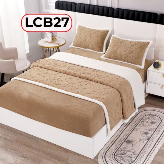 Lenjerie de pat cocolino cu elastic COD LCB27 Lenjerie de pat cocolino cu elastic COD LCB27