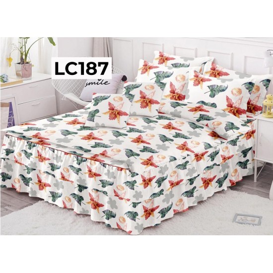 LENJERIE CU VOLANE PREMIUM FINET 6 PIESE COD LC187 LENJERIE CU VOLANE PREMIUM FINET 6 PIESE COD LC187