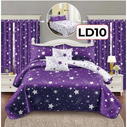 SET LENJERIE FINET 6 PIESE + 2 DRAPERII COD LD10 SET LENJERIE FINET 6 PIESE + 2 DRAPERII COD LD10