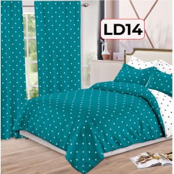 SET LENJERIE FINET 6 PIESE + 2 DRAPERII COD LD14 SET LENJERIE FINET 6 PIESE + 2 DRAPERII COD LD14
