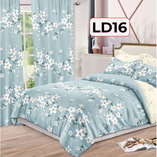 SET LENJERIE FINET 6 PIESE + 2 DRAPERII COD LD16 SET LENJERIE FINET 6 PIESE + 2 DRAPERII COD LD16