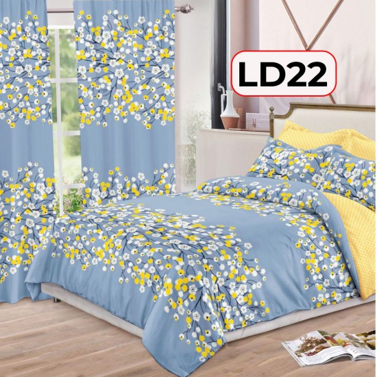 SET LENJERIE FINET 6 PIESE + 2 DRAPERII COD LD22 SET LENJERIE FINET 6 PIESE + 2 DRAPERII COD LD22