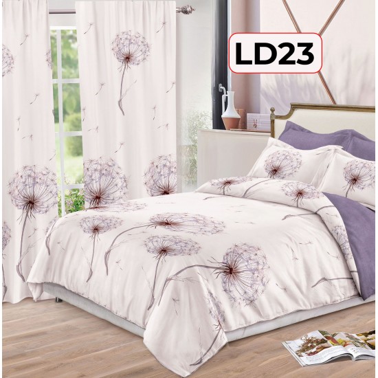 SET LENJERIE FINET 6 PIESE + 2 DRAPERII COD LD23 SET LENJERIE FINET 6 PIESE + 2 DRAPERII COD LD23