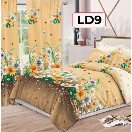 SET LENJERIE FINET 6 PIESE + 2 DRAPERII COD LD9 SET LENJERIE FINET 6 PIESE + 2 DRAPERII COD LD9
