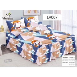 LENJERIE CU VOLANE TIP FINET 6 PIESE COD LV007 LENJERIE CU VOLANE TIP FINET 6 PIESE COD LV007