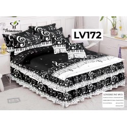 LENJERIE CU VOLANE TIP FINET 6 PIESE COD LV172 LENJERIE CU VOLANE TIP FINET 6 PIESE COD LV172
