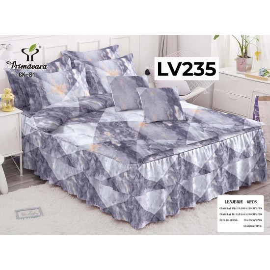 LENJERIE CU VOLANE TIP FINET 6 PIESE COD LV235 LENJERIE CU VOLANE TIP FINET 6 PIESE COD LV235