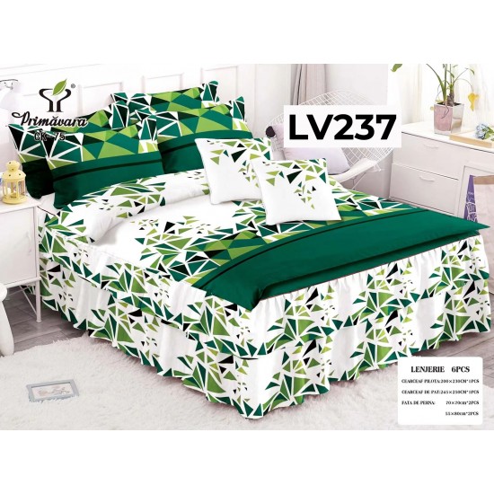 LENJERIE CU VOLANE TIP FINET 6 PIESE COD LV237 LENJERIE CU VOLANE TIP FINET 6 PIESE COD LV237