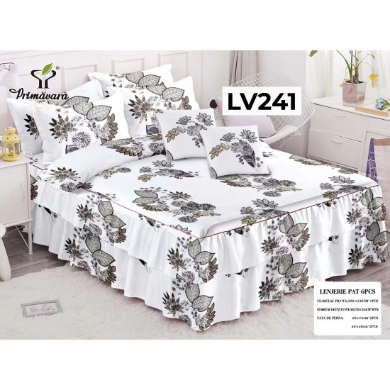 LENJERIE CU VOLANE TIP FINET 6 PIESE COD LV241 LENJERIE CU VOLANE TIP FINET 6 PIESE COD LV241