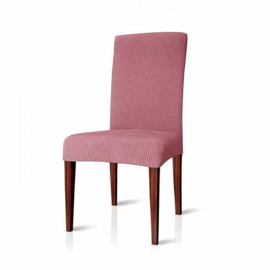 Set 6 huse pentru scaune Lycra - ROZ PRAFUIT