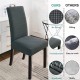Set 6 huse pentru scaune Lycra - GRI INCHIS